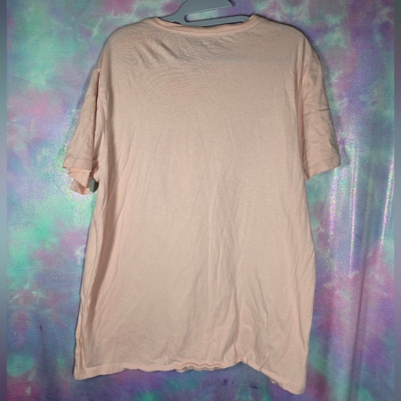 Old Navy Pink Clueless Movie Cast Photo Graphic T-Shirt Size Large - Picture 5 of 5